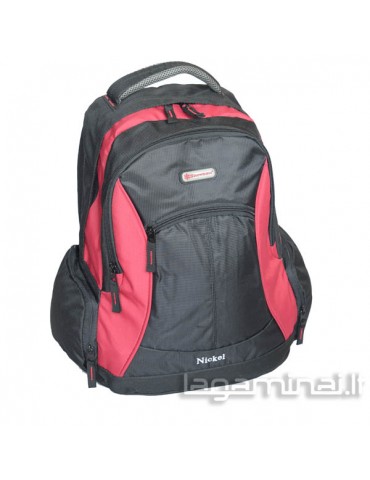 Backpack SNOWBALL BK/RD 44202