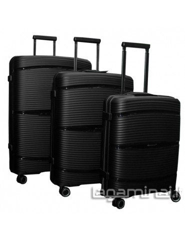 Luggage set SNOWBALL 91103 BK