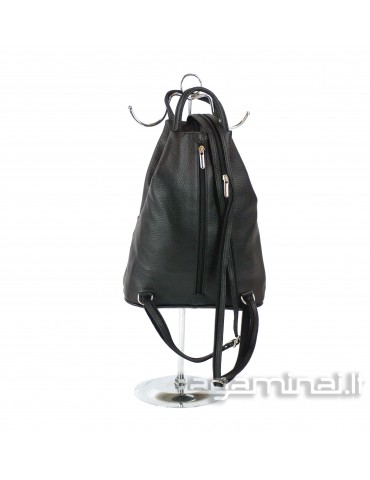Leather backpack KN55