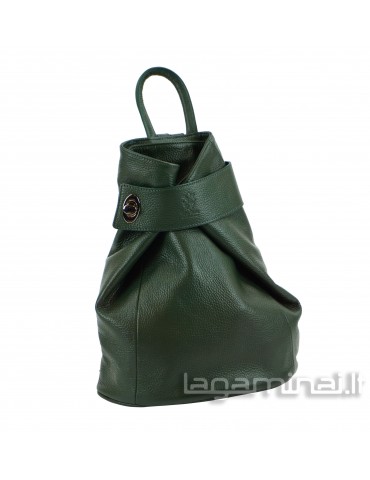 Leather backpack KN69 D.GN