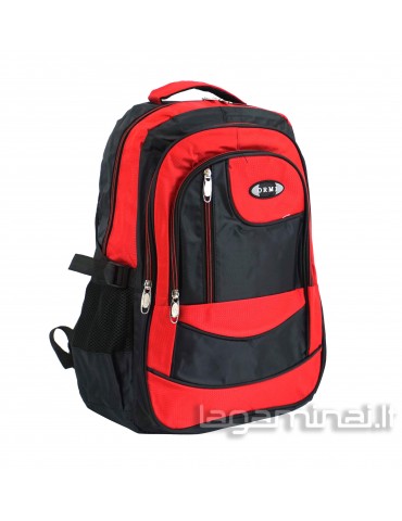 Backpack ORMI 8015 BK/RD