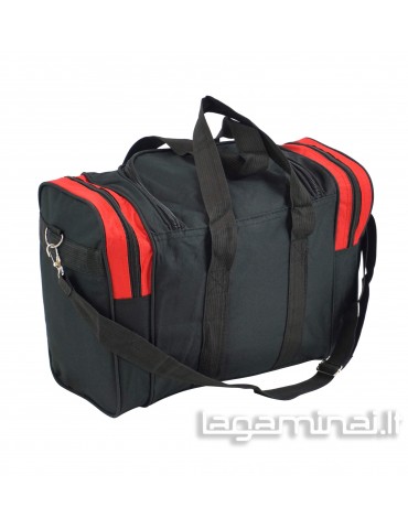 Travel bag 3940 BK/RD...